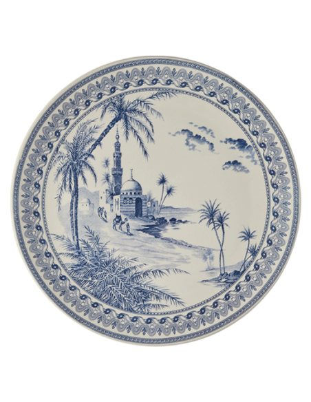 Plato de Cake Dépareillées Bleu