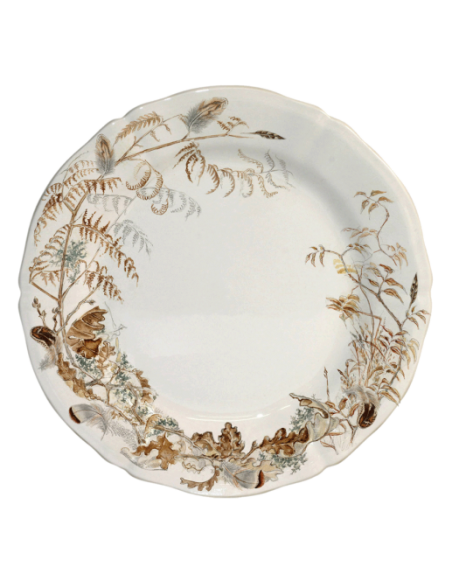 Set de 4 Platos Llanos Sologne