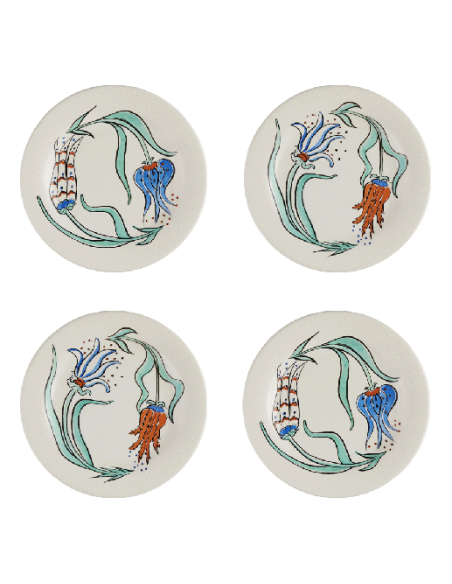 Set de 4 Platos de Canapés La Favorite