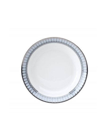 Plato Hondo Calotte Arcades - Gris Platine