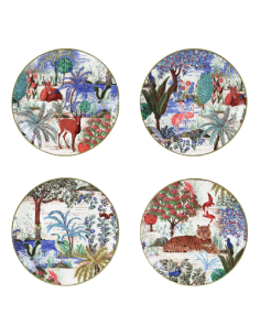 Set de 4 Platos de Canapés Jardin du Palais