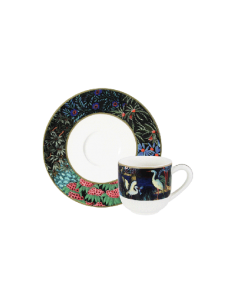Set de 2 Tazas/Platillos de Café Jardin du Palais