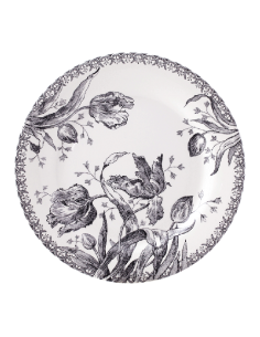 Set de 4 Platos Llanos Tulipes