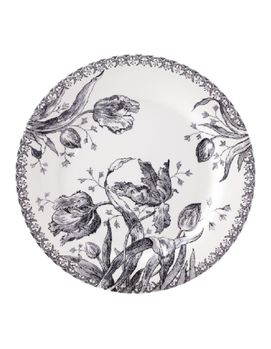 Set de 4 Platos Llanos Tulipes