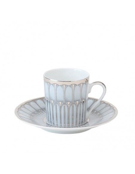 Taza de Espresso Arcades - Gris Platine