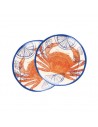 Set de 2 Platos de Postre Ocean Life