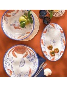 Set de 2 Platos de Postre Ocean Life 2