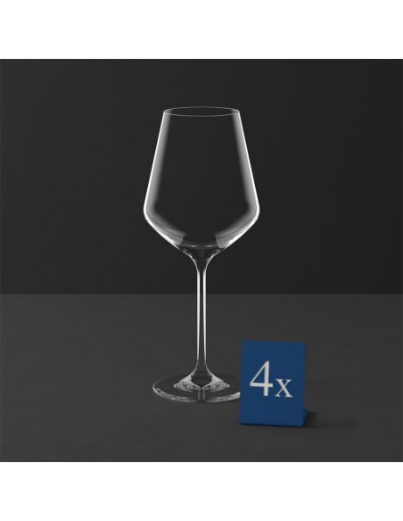 Set de 4 Copas de Vino Tinto La Divina
