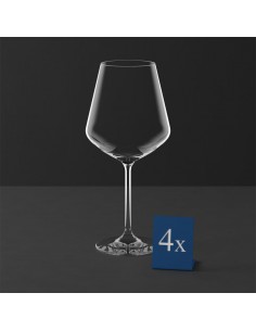 Set de 4 Copas de Vino Borgoña La Divina