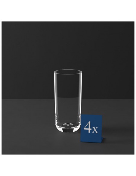Set de 4 Vasos Altos La Divina