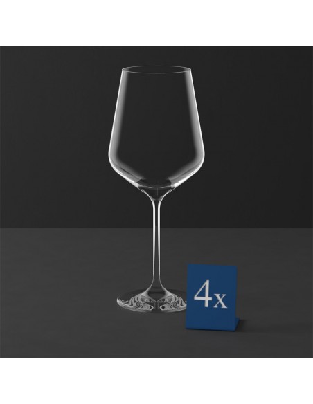 Set de 4 Copas de Vino Burdeos La Divina