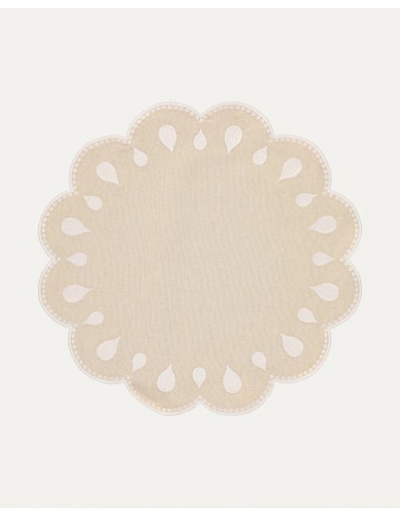 Individual Gotas Beige