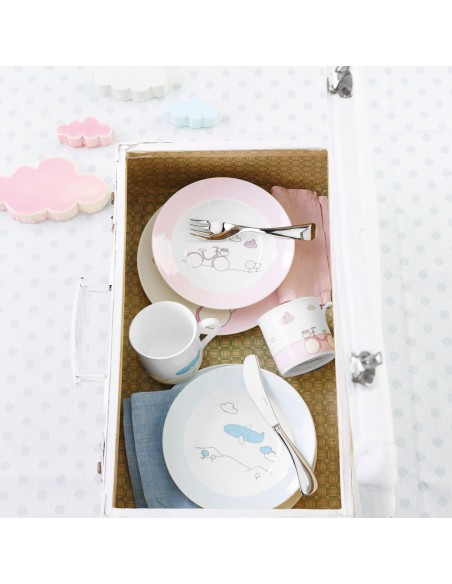 Juego de Mesa Infantil 4 Cubiertos