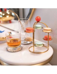 Soporte pastelero 6 platos pequeños 2