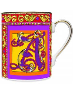 Taza Ortigia Letra A