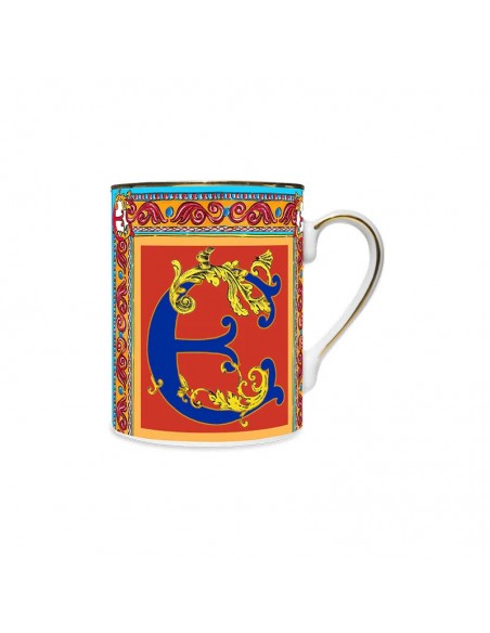 Taza Ortigia Letra E