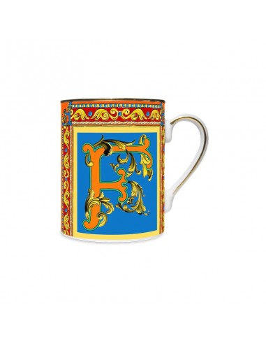 Taza Ortigia Letra F