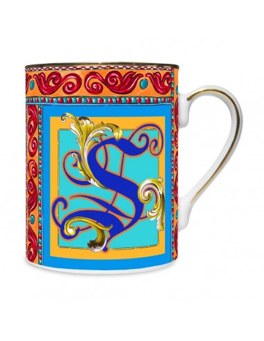 Taza Ortigia Letra S