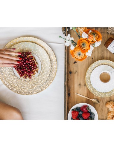 Plato de Postre Écume Mordoré