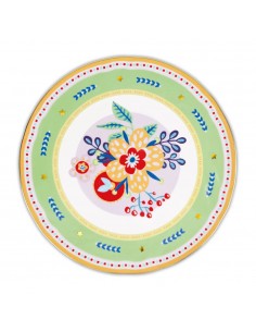 Plato de Tarta Flower
