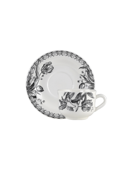 Set de 2 Tazas de Café Tulipes