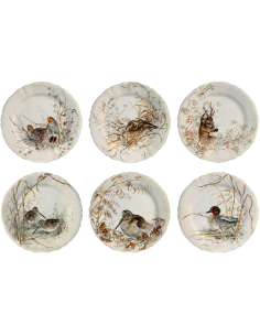 Set de 6 Platos de Postre Sologne