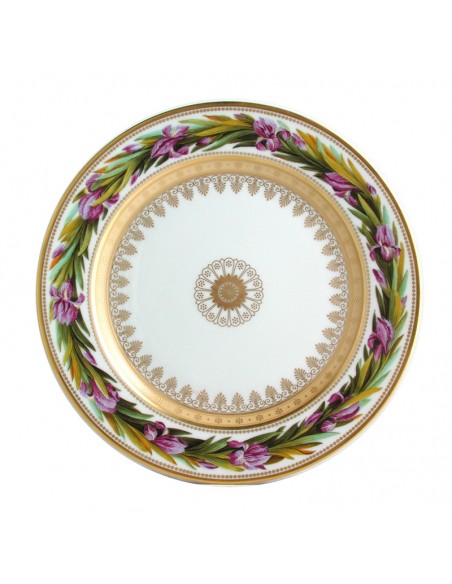 Plato de Postre Botanique - Iris