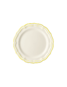 Set de 4 Platos Llano Filet Jaune Citron
