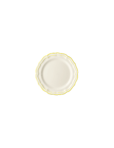 Set de 4 Platos Llano Filet Jaune Citron