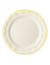 Set de 4 Platos Llano Filet Jaune Citron