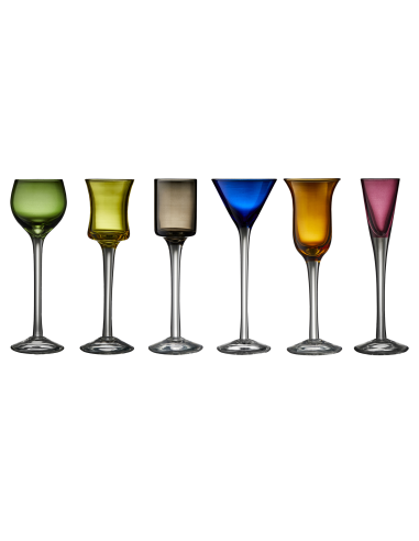Set de 6 Copas Schnapps
