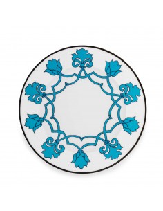 Plato Llano Jaipur - Azul