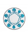 Plato Llano Jaipur - Azul