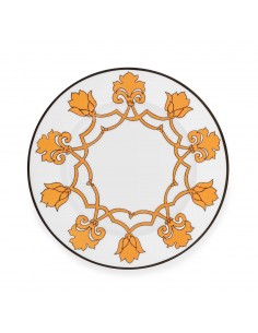 Plato Llano Jaipur - Naranja