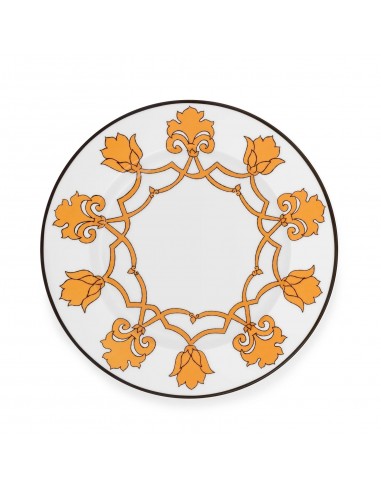 Plato Llano Jaipur - Naranja