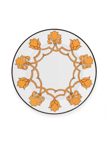 Plato Llano Jaipur - Naranja