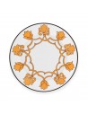 Plato Llano Jaipur - Naranja