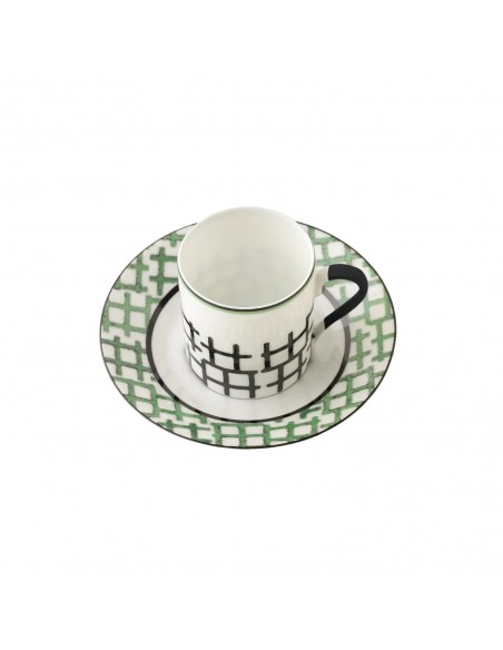 Set de Taza y Platillo Menta