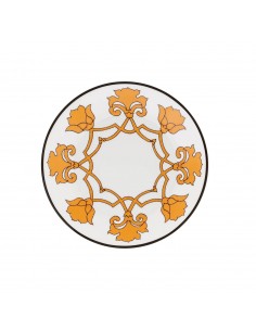 Plato de Postre Jaipur - Naranja