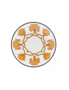 Plato de Postre Jaipur - Naranja