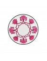 Plato de Postre Jaipur - Rosa