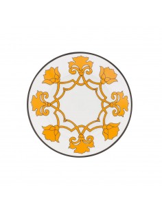 Plato de Postre Jaipur - Amarillo