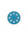 Plato de Pan Jaipur - Azul