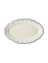 Platón Ovalado Filet Bleu