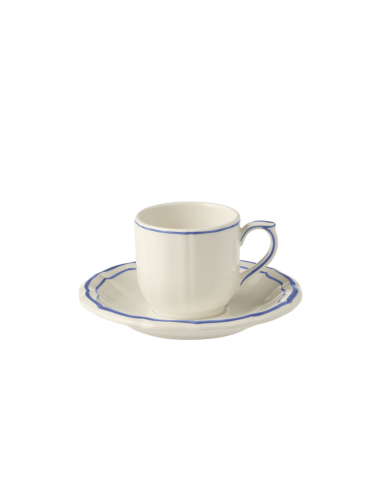 Set de 2 Tazas de Café Filet Bleu