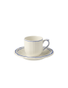 Set de 2 Tazas de Café Filet Bleu