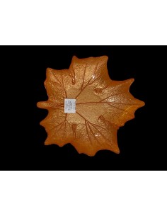 Plato de Hojas de Otoño