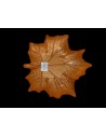 Plato de Hojas de Otoño