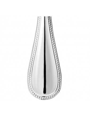 Cuchara de Salsa Perles Silver Plated