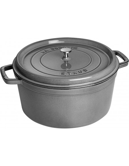 Olla Redonda Cocotte - Gris